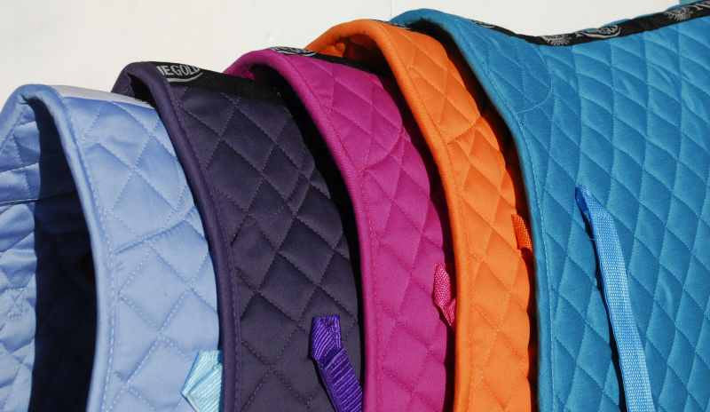 Rhinegold Cotton Quilted Saddle Cloth - Top Of The Clops