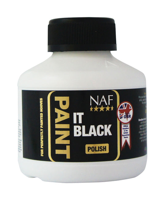 NAF Paint It Black or Clear Hoof Polish - Top Of The Clops