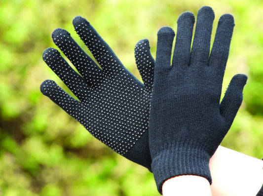 Rhinegold Child's Magic Grip Gloves - Top Of The Clops