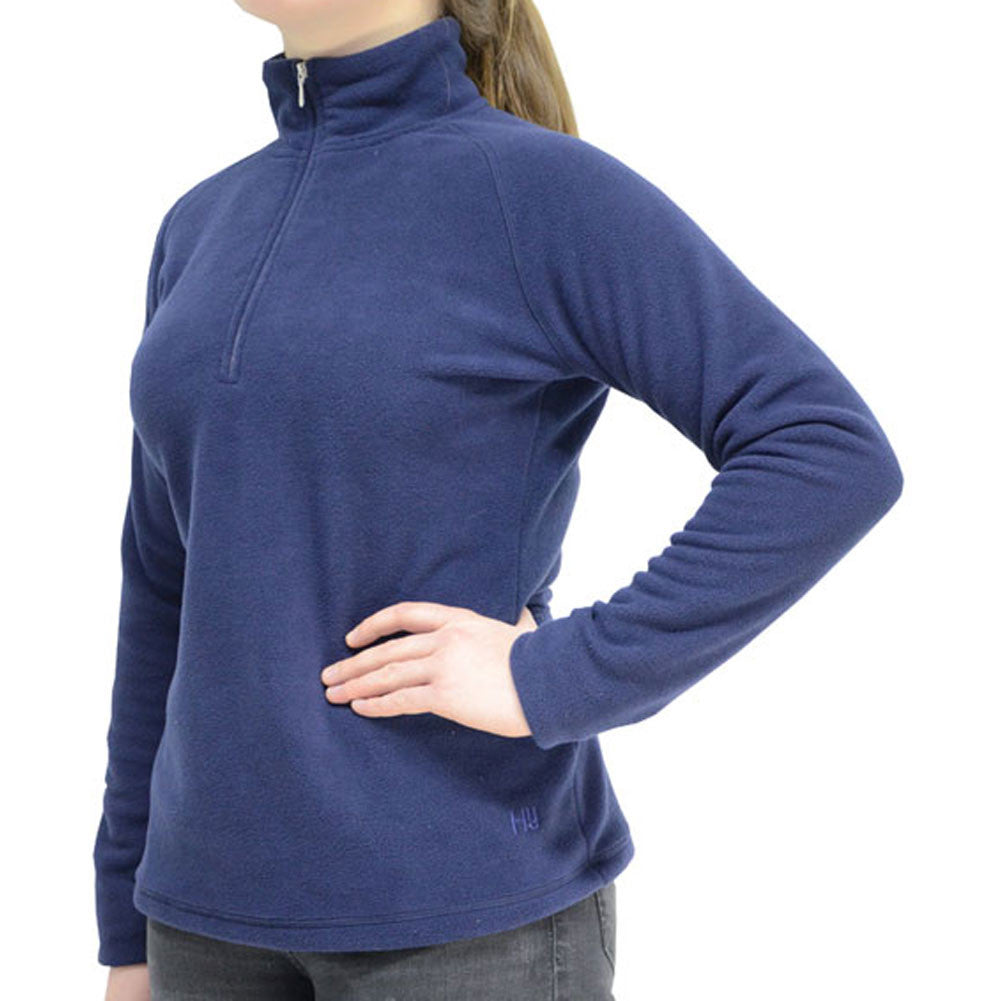 HY Fashion Ladies Basic Navy Fleece - Top Of The Clops