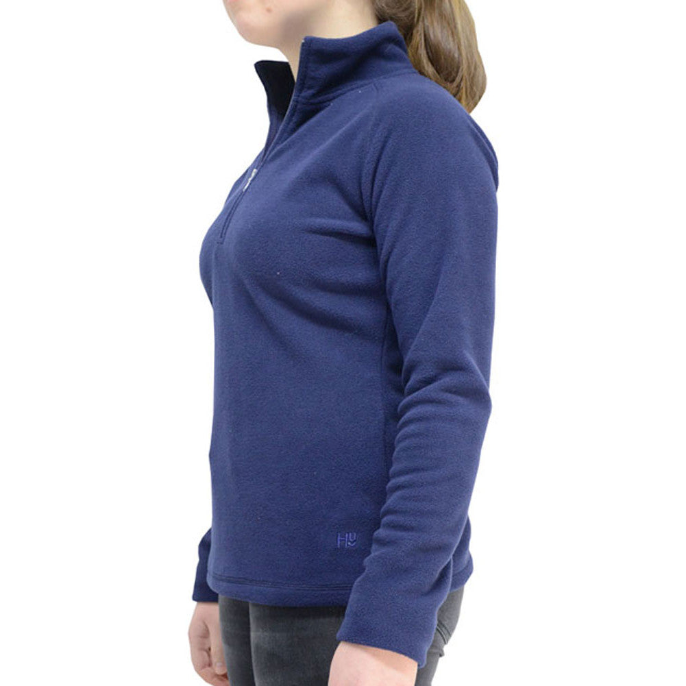 HY Fashion Ladies Basic Navy Fleece - Top Of The Clops