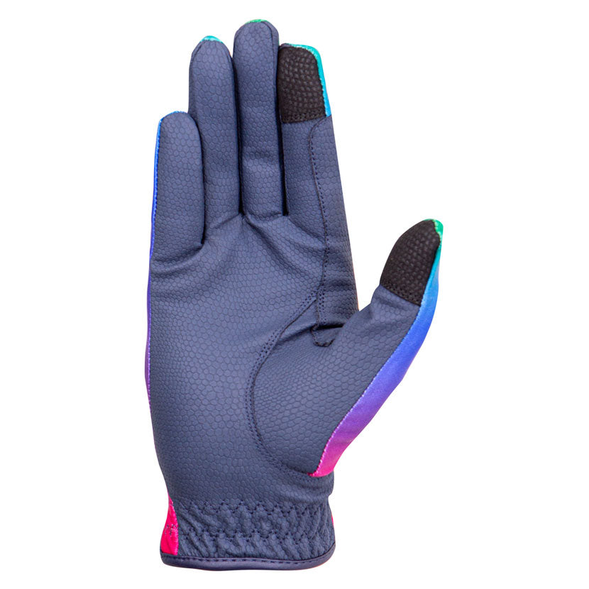 Hy Equestrian Ombre Riding Gloves - Top Of The Clops
