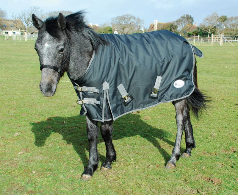Rhinegold Konig Medium Weight  Small Foal, Pony / Shetland Standard Neck 200G Turnout - Top Of The Clops