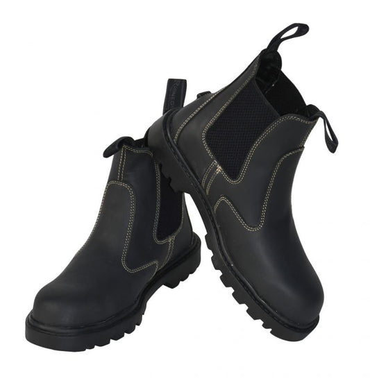 Rhinegold Nero Steel Toe Cap Boots - Top Of The Clops