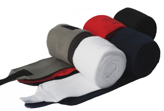 Rhinegold Fleece Travel / Stable Bandages - Top Of The Clops