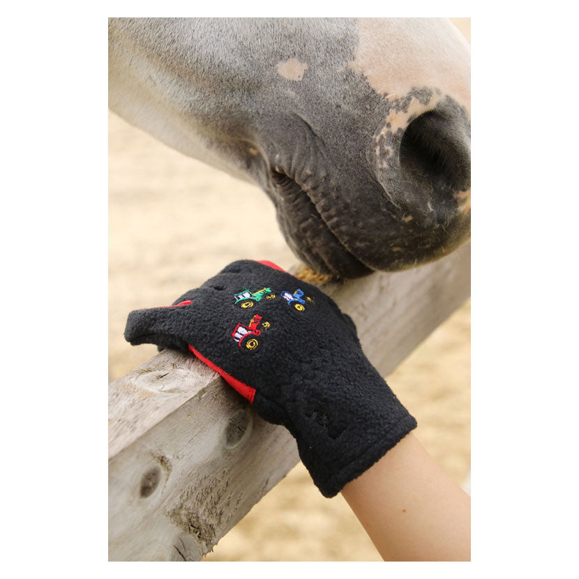 Tractor Collection Fleece Gloves by Little Knight - Top Of The Clops