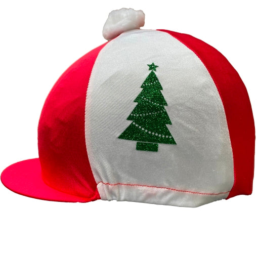 Capz Glitter Christmas Designs Hat Silk - Top Of The Clops