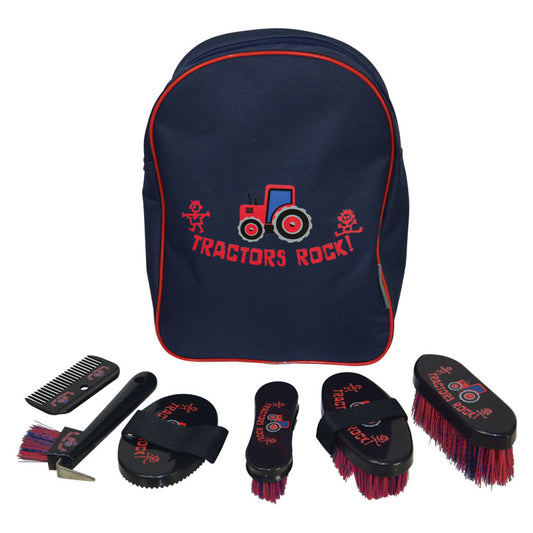 Tractors Rock Complete Grooming Kit Rucksack by Hy Equestrian - Top Of The Clops