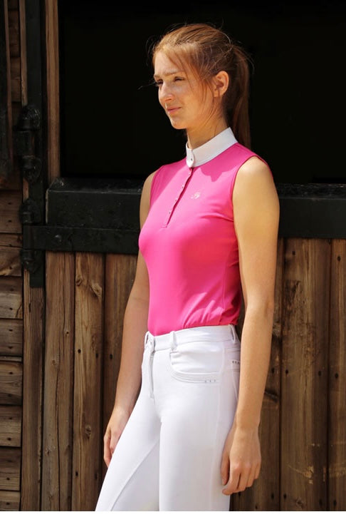 Hy Equestrian Sophia Sleeveless Show Shirt - Top Of The Clops