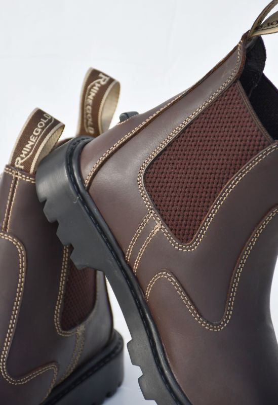 Rhinegold Nero Steel Toe Cap Boots - Top Of The Clops