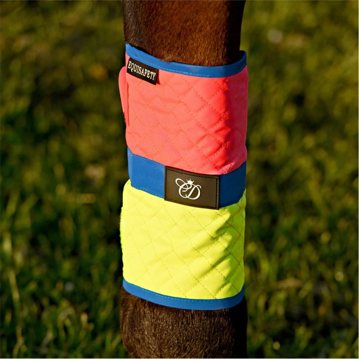 Equisafety Multi Coloured Leg Boots - Top Of The Clops