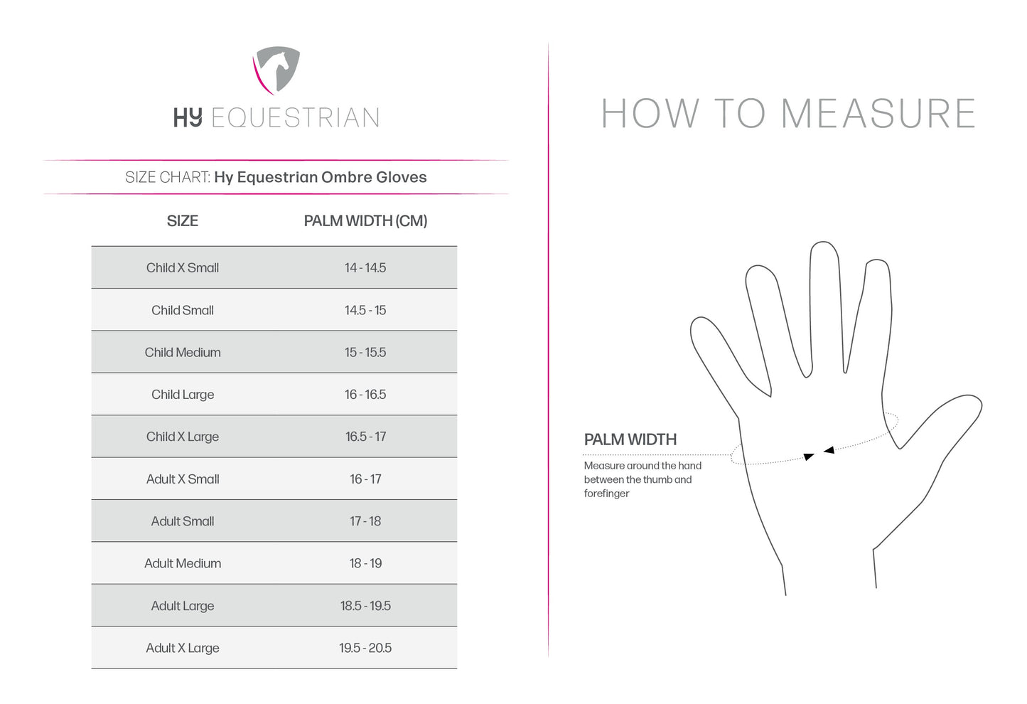 Hy Equestrian Ombre Riding Gloves - Top Of The Clops