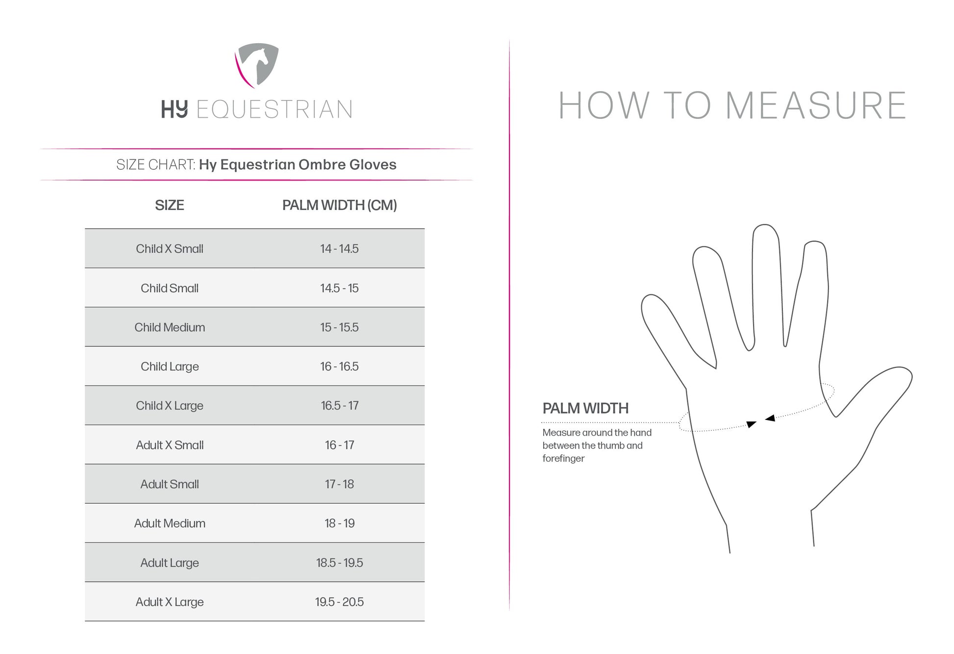 Hy Equestrian Ombre Riding Gloves - Top Of The Clops
