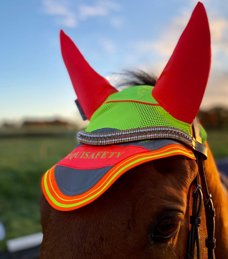 Multi Coloured Acoustic Horse Ears - Yellow/Orange - Top Of The Clops