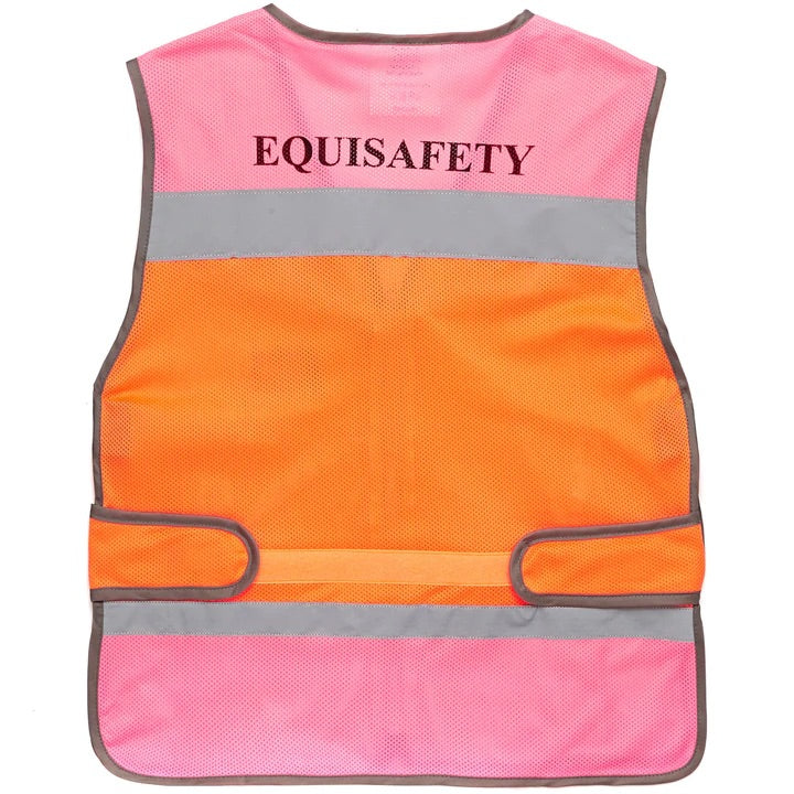 Equisafety Multi Coloured Waistcoat / Tabard - Top Of The Clops