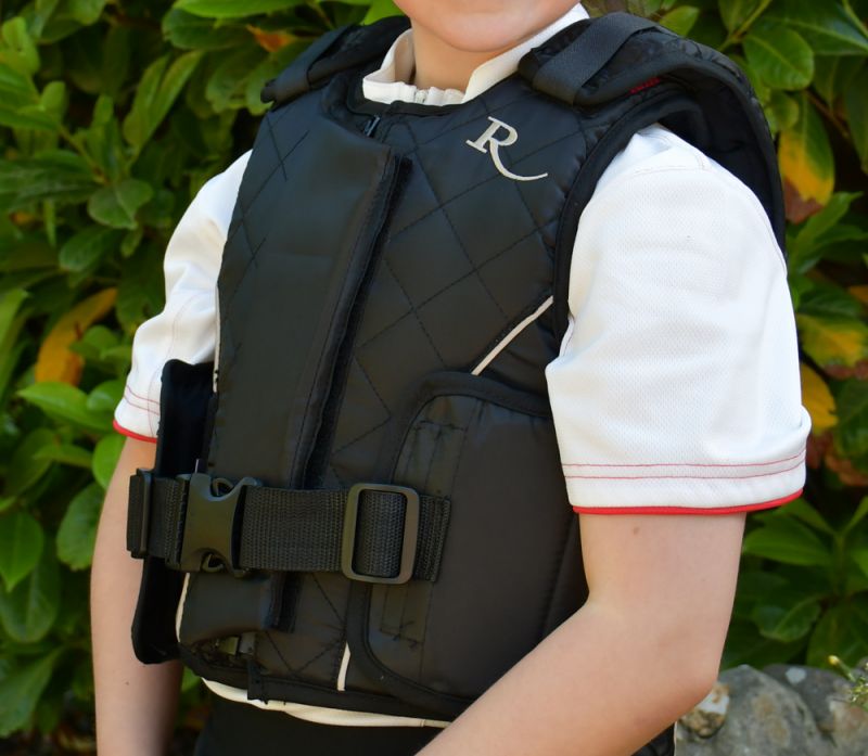 Rhinegold Childs Prestige Zip Front Body Protector BETA 2018 Level 3 - Top Of The Clops