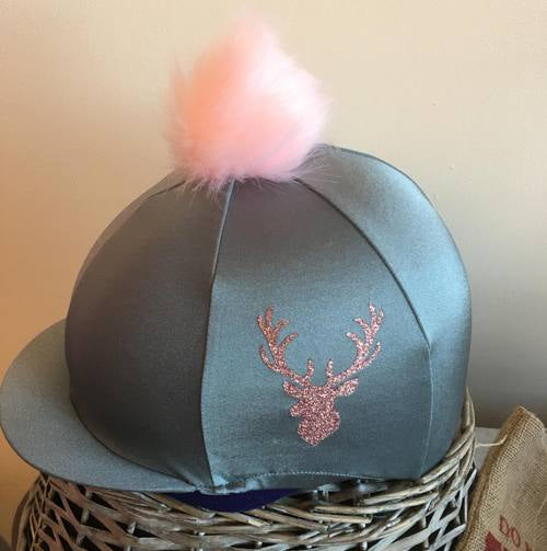 Capz Glitter Christmas Designs Hat Silk - Top Of The Clops