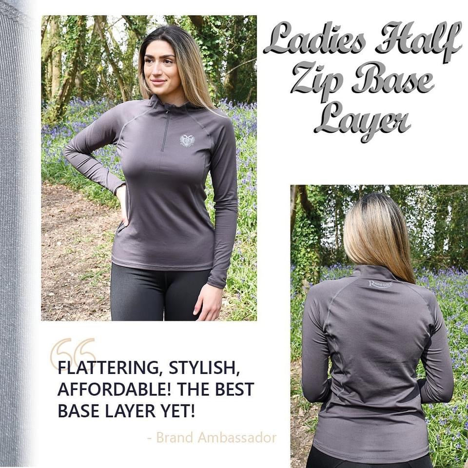 Rhinegold Half Zip Base Layer - Top Of The Clops