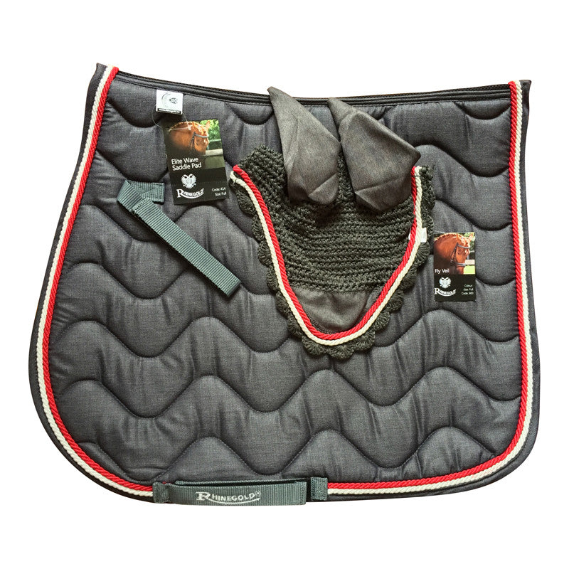 Rhinegold Wave Saddle Pad - Top Of The Clops